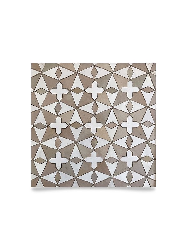 "Premium Glazed Moroccan Mosaic Tiles - Versatile Patterns"