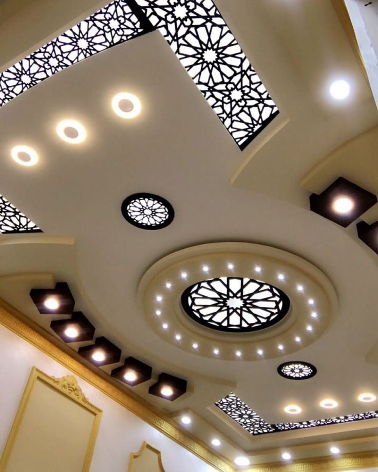Moroccan Plaster Ceiling Rose 010 - Premium Gypsum-Fiberglass Design for Elegant Home Transformation