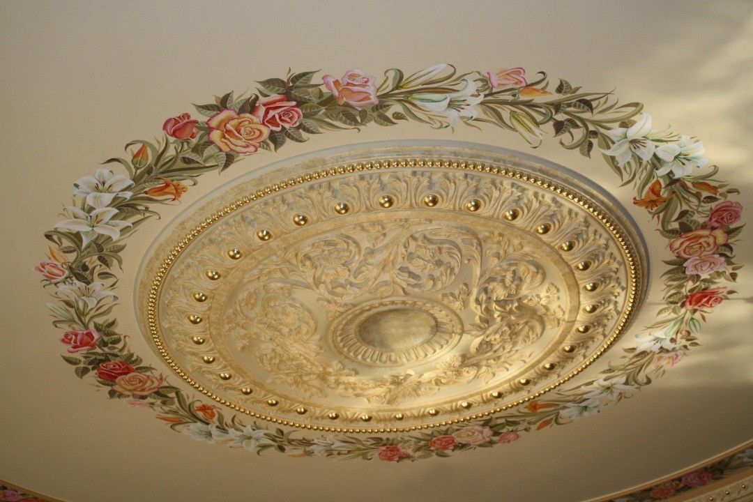 Moroccan Inspired Handmade Gypsum Plaster Ceiling