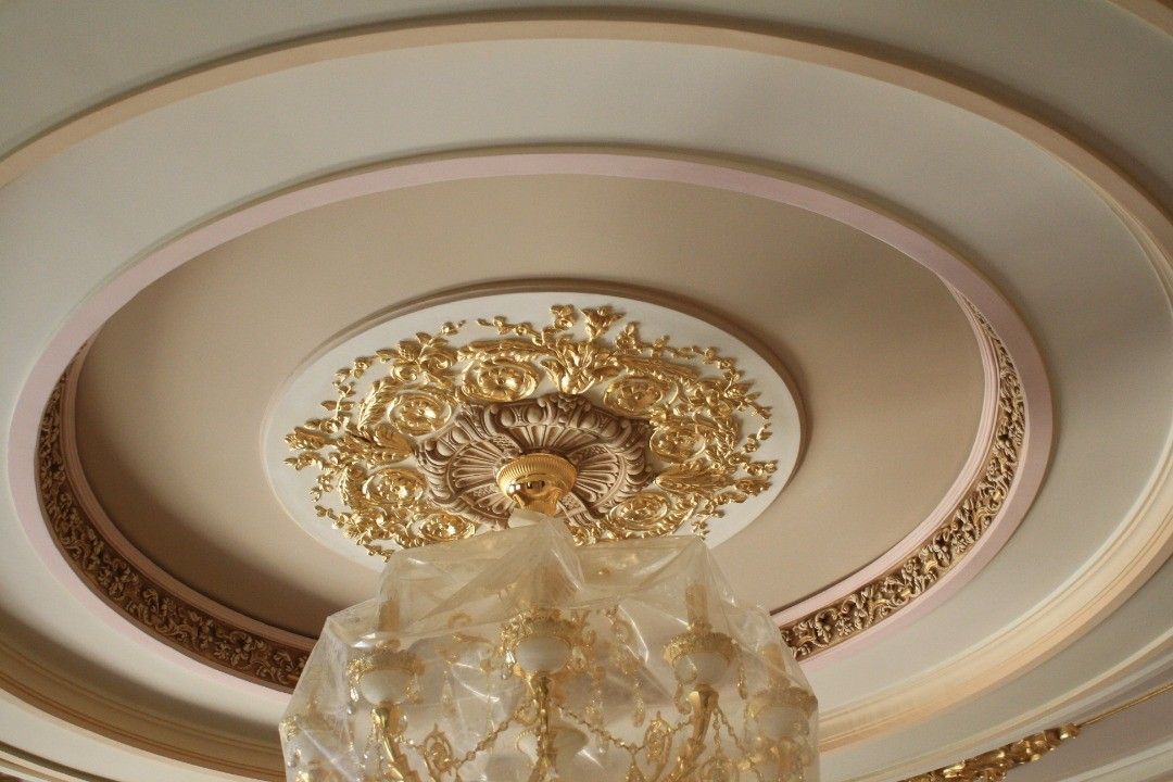 Exquisite Casablanca-Inspired Gypsum Plaster Ceiling