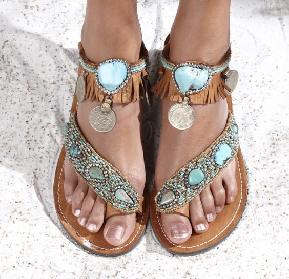 Chic Handcrafted Boho Sandals for Effortless Style.