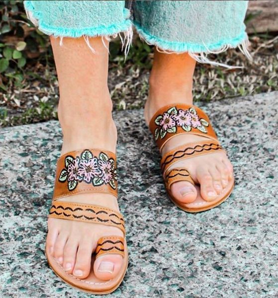 Effortless Boho Style Sandals - Trendy & Comfortable Chic Footwear for Casual Outings