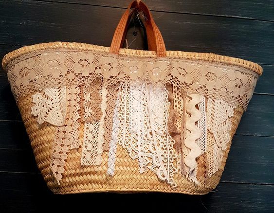 Bolso de Paja Marroquí Hecho a Mano - Estilo Elegante y Práctico