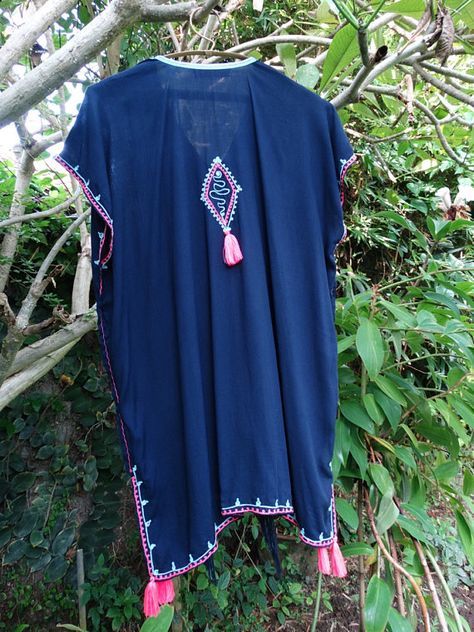 Moroccan Kaftan Inspired Beach Cover Up | Regal Vacation Maxi