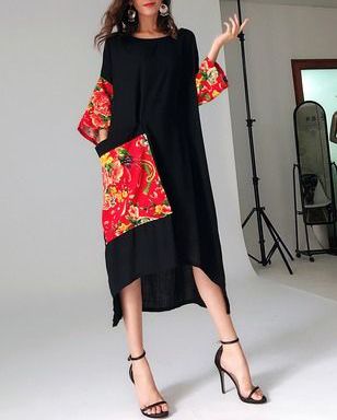 Moroccan Kaftan Dress 117 with Intricate Embroidery