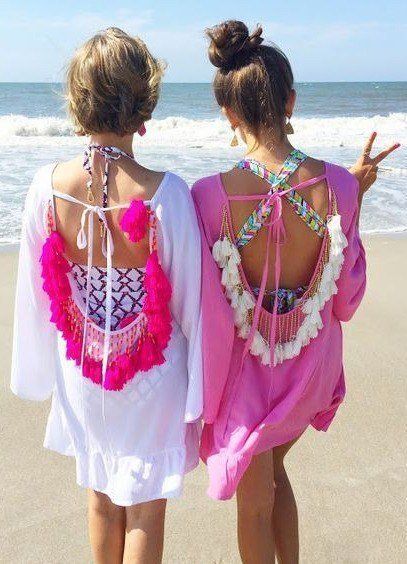 Beach Cover Up 017 | Moroccan-Inspired Kaftan for Beach Days