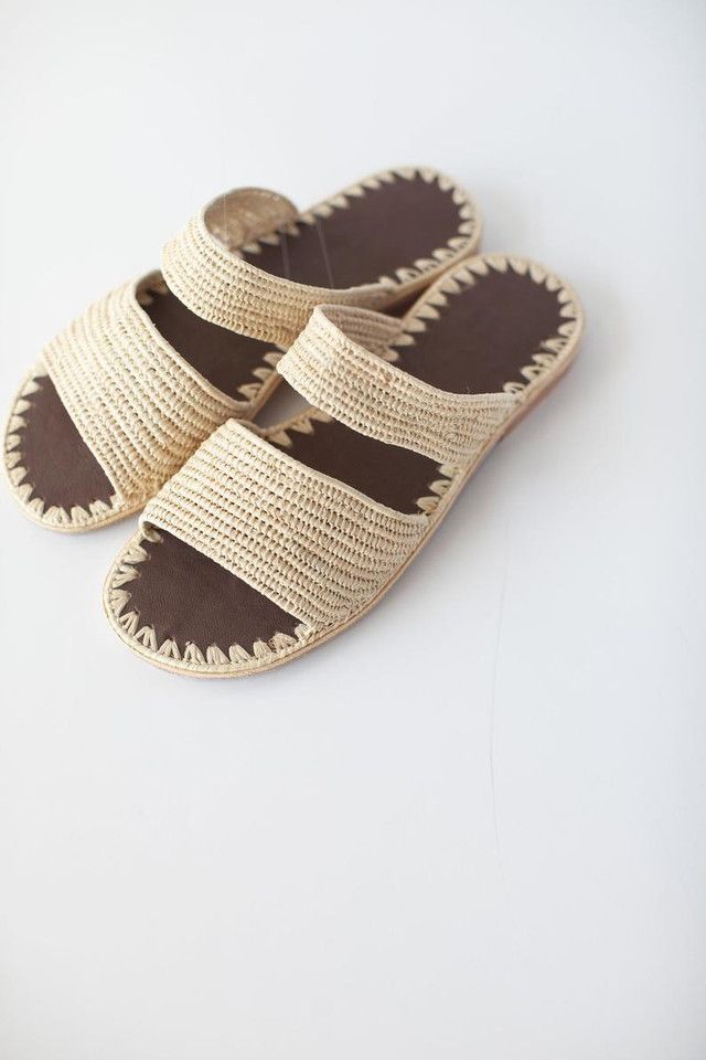 Straw Sandals - Lightweight Eco-Friendly Footwear