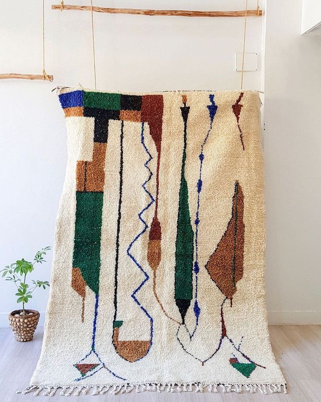 Handwoven Moroccan Berber Rugs | Intricate Tribal Designs