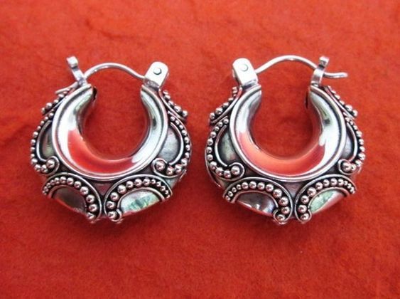 Handcrafted Moroccan Tuareg Berber Geometric Earrings