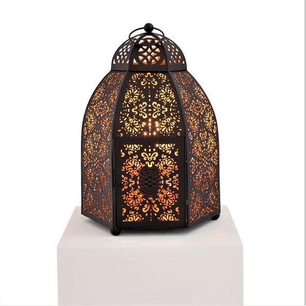 Enchanting Moroccan Silver Floor Lamps - Vintage Design