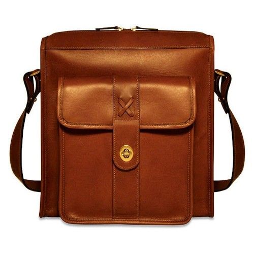 Vintage Hazelnut Brown Moroccan Leather Handbag