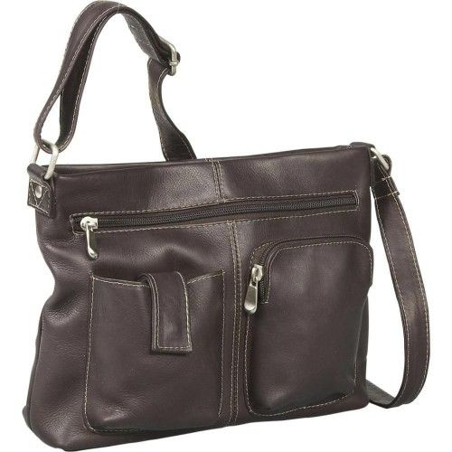 Moroccan Leather Handbags | Premium Dark Brown Design