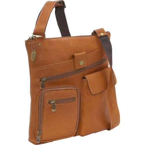 Vintage Moroccan Leather Handbag - Handcrafted Stylish Accessory