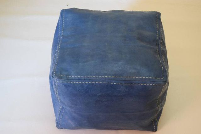 Moroccan Leather Poufs | Handmade Luxury Seating