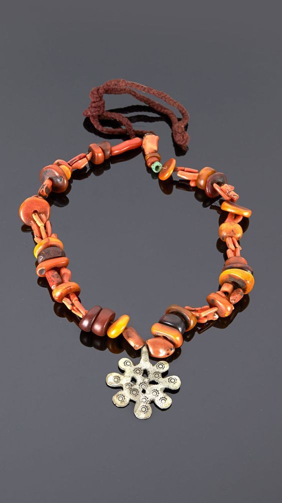 Moroccan Tuareg Berber Handmade Geometric Necklace