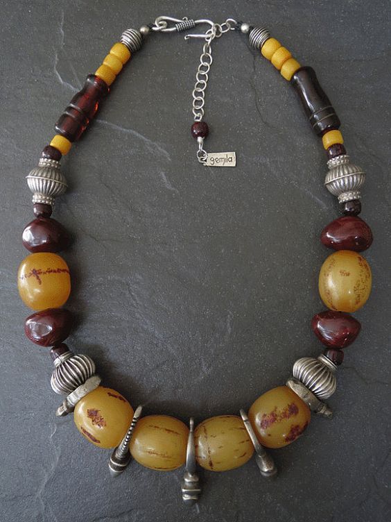 Moroccan Tuareg Berber Geometric Necklace