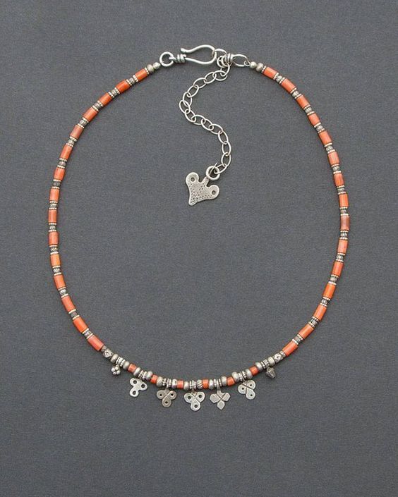 Moroccan Tuareg Berber Geometric Necklace