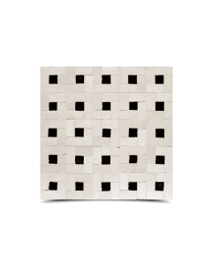 Moroccan Mosaic Black & White Tiles - Elegant Zellij Design