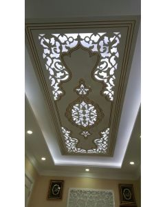 Exquisite Moroccan Arch Gypsum Plaster Ceiling - Premium Quality and Elegant Design