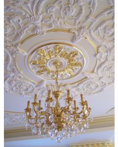 "Moroccan Plaster Ceiling 070: Premium Gypsum & Fibreglass Crafted for Elegance"