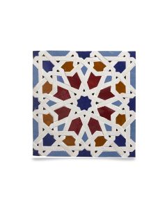 Marokkanske Mosaikkfliser | Glasert finish | Flerfargede | Holdbare og vannbestandige