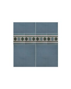 Moroccan Cement Tile Borders - Stylish Handcrafted Designs.