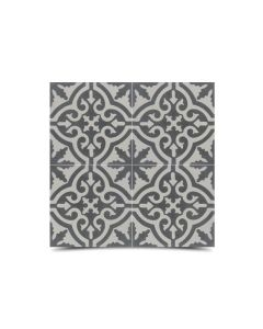 Moroccan Cement Pattern Gray Floor & Wall Tiles