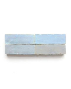 Baby Blue Bejmat Tiles - Durable Moroccan Tiles - Indoor & Outdoor