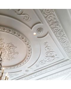 Moroccan Plaster Ceiling 028 - Handmade Gypsum Design