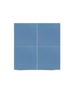 Moroccan Blue Cement Tile | Handcrafted Zellige Collection