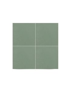 Moroccan Cement Tiles Cold Green - Premium Glazed Finish