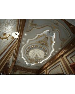 Exquisite Moroccan Plaster Ceiling 078 - Premium Handcrafted Design