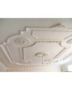 Moroccan Handmade Gypsum Plaster Ceiling - Premium Crafted 
