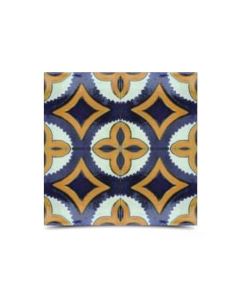 Moroccan Geometric Hand Painted Mosaic Tile