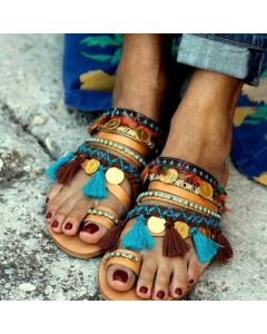 Sandalias Bohemias Mujer - Boho Verano Chic de Moda