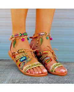 Boho Sandals 032 - Trendy and Chic Footwear for Fashionistas