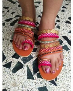 Boho Chic Comfort Sandals - High-Quality Design