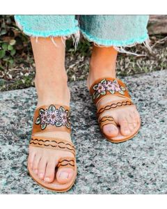 Sandalias Bohemias 036 - Estilo Boho De Verano