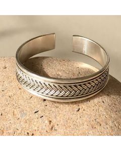 Moroccan Tuareg Berber Inspired Silver Bracelet