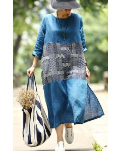 Exquisite Moroccan-Inspired Embroidered Kaftan Dress