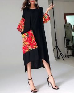 Moroccan Kaftan Dress 117 with Intricate Embroidery