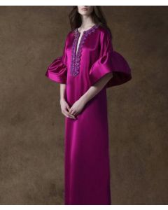 Moroccan Bohemian Kaftan Dress 122 - Exquisite Embroidery & Trendy Design