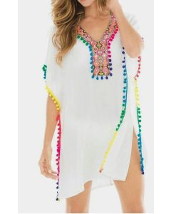 Exquisite Kaftan Dress 136 - Moroccan-Inspired Embroidered Chic Fashion Piece.