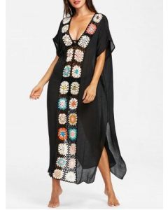 Luxurious Moroccan Style Beach Cover-Up - Regal Kaftan Inspired