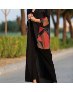 Moroccan Embroidered Kaftan Dress for Bohemian Elegance
