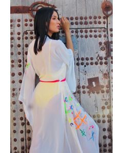 Beach Cover Up Dress - Elegant Moroccan-Inspired Beachwear