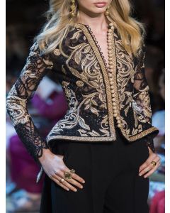 Moroccan Style Embroidered Kaftan Dress - Bohemian Chic Beauty for Everyday Glamour