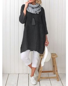Moroccan Embroidered Kaftan Dress - Exquisite Bohemian Chic Style