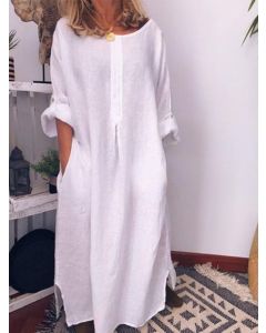 Exquisite Moroccan Kaftan Dress with Intricate Embroidery