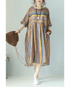Moroccan Embroidered Bohemian Kaftan Dress - High-Quality and Unique